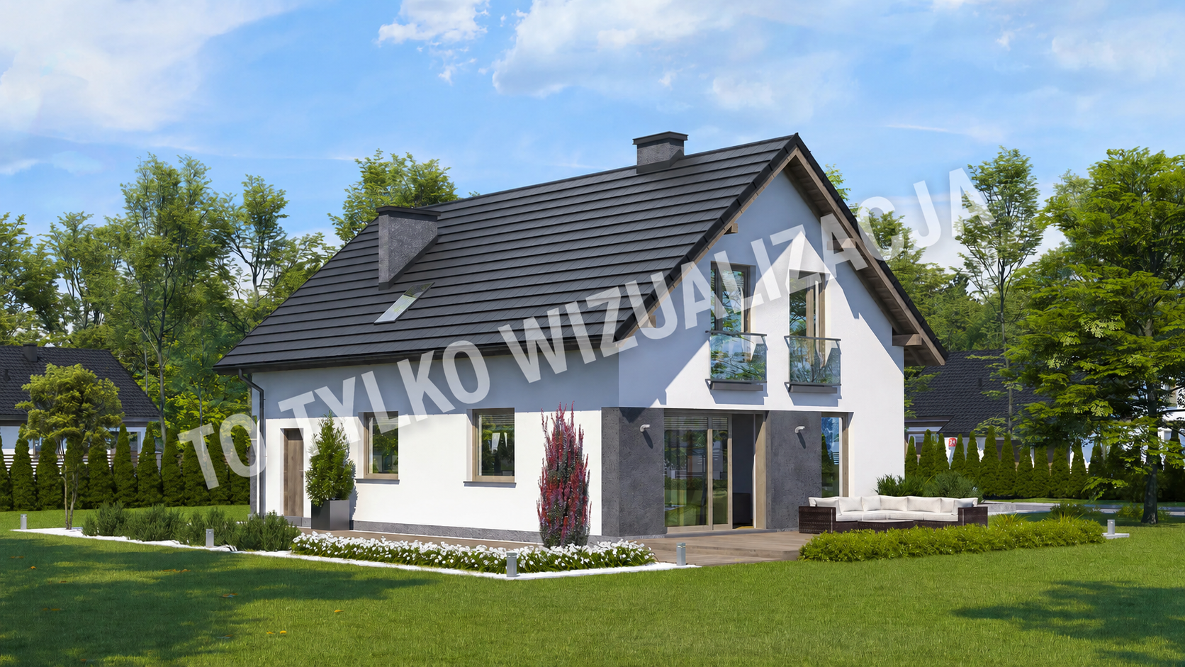 Na sprzedaż dom jednorodzinny w stanie surowym otwartym — Niwnica, działka nr 621