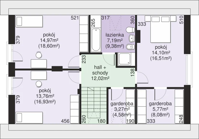 Na sprzedaż dom jednorodzinny w stanie surowym otwartym — Niwnica, działka nr 621