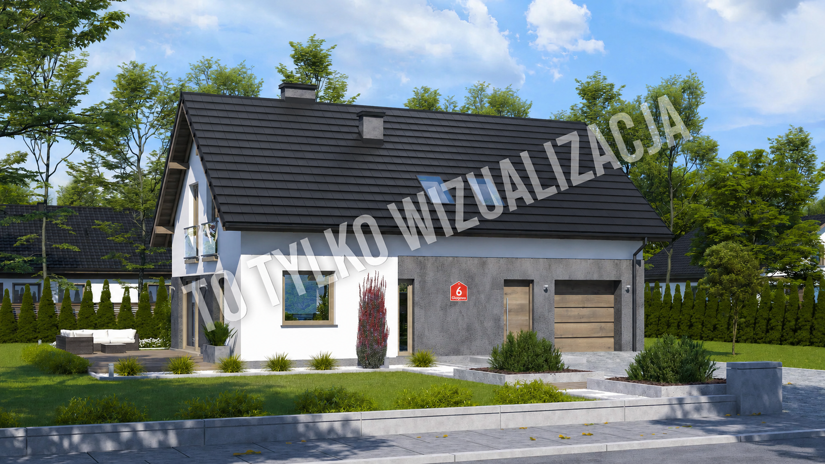 Na sprzedaż dom jednorodzinny w stanie surowym otwartym — Niwnica, działka nr 621
